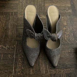 Alexandre Birman heels. Size 39. Silver metallic.